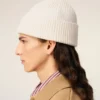 Ami de Coeur Beanie de lana blanca Ami de Coeur Beanie de lana blanca