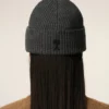 Ami de Coeur Beanie de lana gris Ami de Coeur Beanie de lana gris
