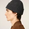 Ami de Coeur Beanie de lana gris Ami de Coeur Beanie de lana gris