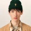 Ami de Coeur Beanie de lana verde