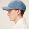 Ami de Coeur Cap de denim azul con bordado Ami de Coeur Cap de denim azul con bordado