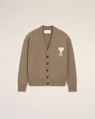 Ami de Coeur Cardigan de lana beige