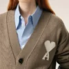 Ami de Coeur Cardigan de lana beige Ami de Coeur Cardigan de lana beige