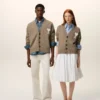 Ami de Coeur Cardigan de lana beige Ami de Coeur Cardigan de lana beige