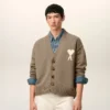 Ami de Coeur Cardigan de lana beige Ami de Coeur Cardigan de lana beige