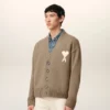 Ami de Coeur Cardigan de lana beige Ami de Coeur Cardigan de lana beige
