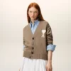 Ami de Coeur Cardigan de lana beige Ami de Coeur Cardigan de lana beige