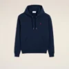 Ami de Coeur Hoodie de algodón azul y rojo Ami de Coeur Hoodie de algodón azul y rojo