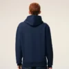 Ami de Coeur Hoodie de algodón azul y rojo Ami de Coeur Hoodie de algodón azul y rojo
