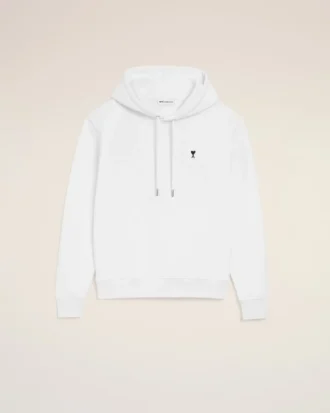 Ami de Coeur Hoodie de algodón blanco