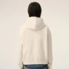 Ami de Coeur Hoodie de algodón blanco Ami de Coeur Hoodie de algodón blanco