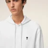Ami de Coeur Hoodie de algodón blanco Ami de Coeur Hoodie de algodón blanco