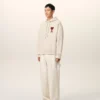 Ami de Coeur Hoodie de algodón blanco Ami de Coeur Hoodie de algodón blanco