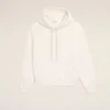 Ami de Coeur Hoodie de algodón blanco con relieve Ami de Coeur Hoodie de algodón blanco con relieve