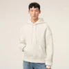 Ami de Coeur Hoodie de algodón blanco con relieve Ami de Coeur Hoodie de algodón blanco con relieve