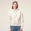 Ami de Coeur Hoodie de algodón blanco con relieve Ami de Coeur Hoodie de algodón blanco con relieve