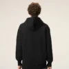 Ami de Coeur Hoodie de algodón negro Ami de Coeur Hoodie de algodón negro