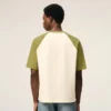 Ami de Coeur Knitted Patch T-Shirt de algodón en blanco y verde Ami de Coeur Knitted Patch T-Shirt de algodón en blanco y verde