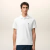 Ami de Coeur Polo de algodón blanco y rojo Ami de Coeur Polo de algodón blanco y rojo
