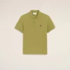 Ami de Coeur Polo de algodón verde de manga corta Ami de Coeur Polo de algodón verde de manga corta