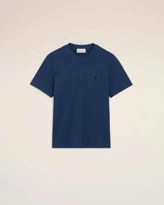 Ami de Coeur T-Shirt de algodón azul