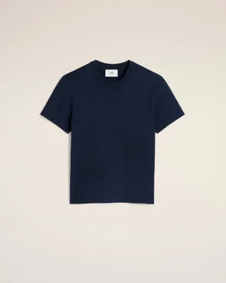 Ami de Coeur T-Shirt de algodón azul marino