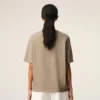 Ami de Coeur T-Shirt de algodón beige con relieve Ami de Coeur T-Shirt de algodón beige con relieve