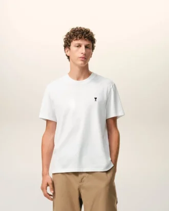 Ami de Coeur T-Shirt de algodón blanco