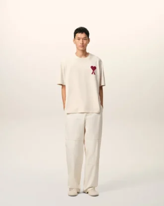 Ami de Coeur T-Shirt de algodón blanco