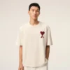Ami de Coeur T-Shirt de algodón blanco Ami de Coeur T-Shirt de algodón blanco