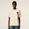 Ami de Coeur T-Shirt de algodón blanco Ami de Coeur T-Shirt de algodón blanco