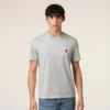 Ami de Coeur T-Shirt de algodón gris Ami de Coeur T-Shirt de algodón gris