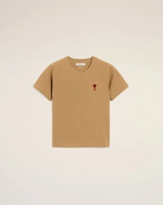 Ami de Coeur T-Shirt de algodón marrón