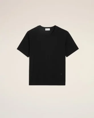 Ami de Coeur T-Shirt de algodón negro