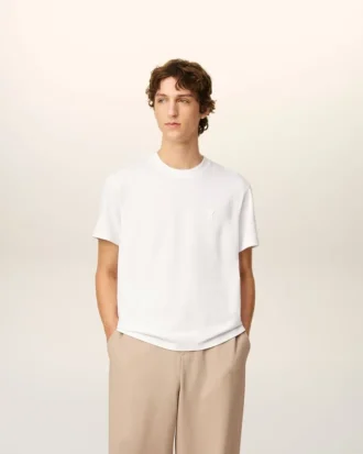 Ami de Coeur T-Shirt de algodón orgánico blanco