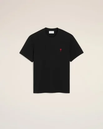 Ami de Coeur T-Shirt de algodón orgánico negro