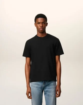 Ami de Coeur T-Shirt de algodón orgánico negro