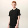 Ami de Coeur T-Shirt de algodón orgánico negro Ami de Coeur T-Shirt de algodón orgánico negro