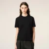 Ami de Coeur T-Shirt de algodón orgánico negro Ami de Coeur T-Shirt de algodón orgánico negro