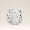 Anillo Ami de Coeur de latón plateado