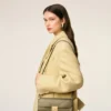 Bolsa Mimi de piel lisa verde Bolsa Mimi de piel lisa verde