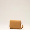 Bolso bandolera con solapa Carrousel de piel de vaca amarilla Bolso bandolera con solapa Carrousel de piel de vaca amarilla