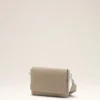 Bolso bandolera con solapa Carrousel de piel de vacuno gris Bolso bandolera con solapa Carrousel de piel de vacuno gris