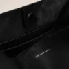 Bolso bandolera Etienne de piel de taurillón negra Bolso bandolera Etienne de piel de taurillón negra
