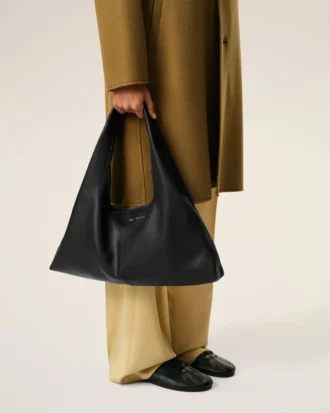 Bolso bandolera Etienne de piel Taurillon negra Bolso bandolera Etienne de piel Taurillon negra