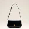 Bolso bandolera Paris Paris de piel de vaca negra Bolso bandolera Paris Paris de piel de vaca negra
