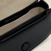 Bolso bandolera Paris Paris de piel de vaca negra Bolso bandolera Paris Paris de piel de vaca negra