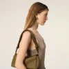 Bolso Carrousel de piel caqui Bolso Carrousel de piel caqui