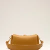 Bolso Carrousel de piel de vaca amarilla Bolso Carrousel de piel de vaca amarilla