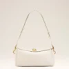 Bolso Carrousel de piel de vaca blanca Bolso Carrousel de piel de vaca blanca